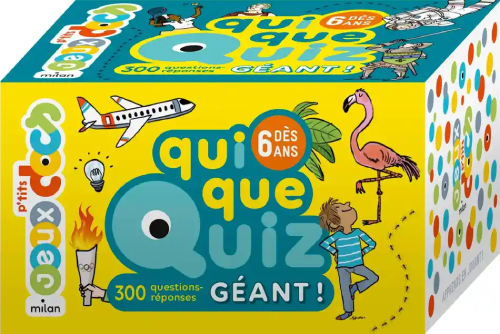 Quiquequiz Geant ! – 300 Questions-Reponses – Cuốn