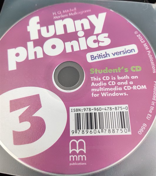 FUNNY PHONICS 3 STUDENT’S CD (BE)