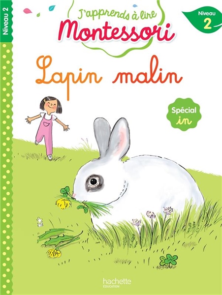 Lapin Malin, Niveau 2 – J’Apprends A Lire Montessori – Cuốn