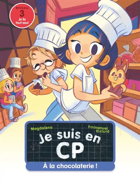 Je Suis En Cp – T32 – A La Chocolaterie ! – Niveau 3 – Cuốn