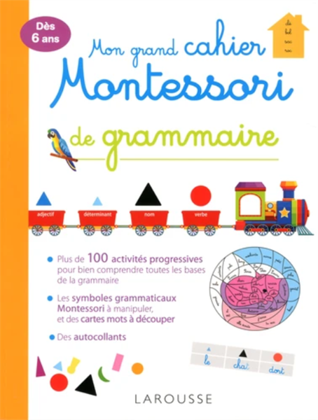 Mon Grand Cahier Montessori De Grammaire – Cuốn