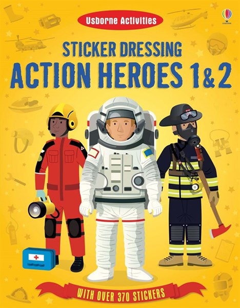 sticker dressing action heroes 1 2