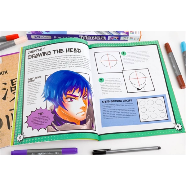 Art Maker: How To Draw Manga – Cuốn