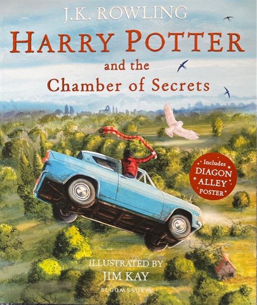 Harry Potter And The Chamber Of Secrets, Illustrated Paperback – Cuốn