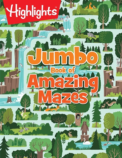 Jumbo Book of Amazing Mazes | Nhà Sách Ngoại Văn - Blue Horizon Book