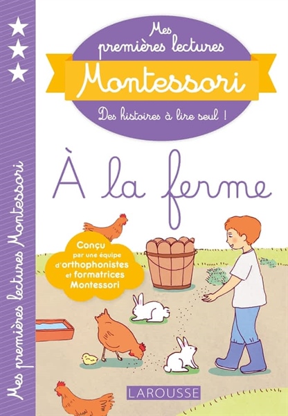 Mes Premieres Lectures Montessori, A La Ferme – Cuốn