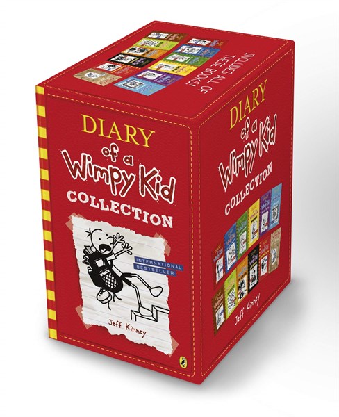 Diary of Wimpy Kid 12 books set (ISBN cũ: 9780241342800)