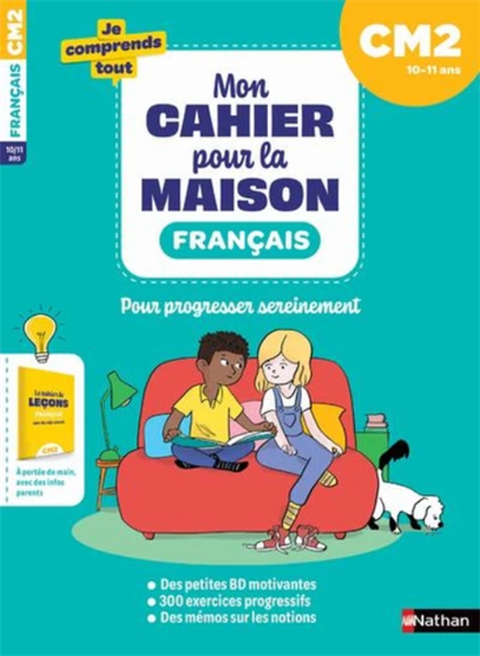 Mon Cahier Pour La Maison – Francais Cm2 – Cuốn