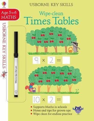 Wipe-clea Times Tables Age 5 to 6 Maths