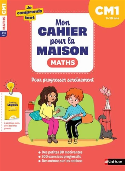 Mon Cahier Pour La Maison – Mathematiques Cm1 – Cuốn