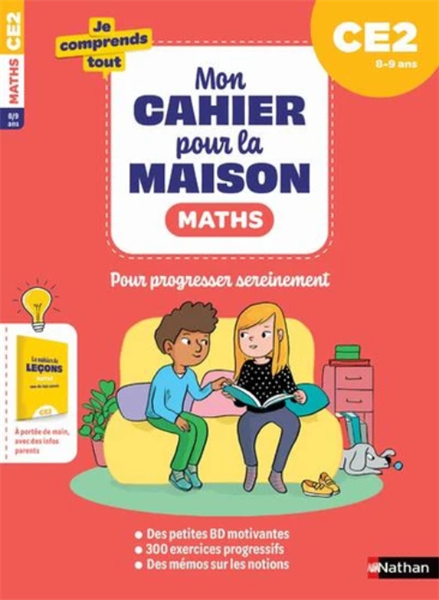 Mon Cahier Pour La Maison – Mathematiques Ce2 – Cuốn