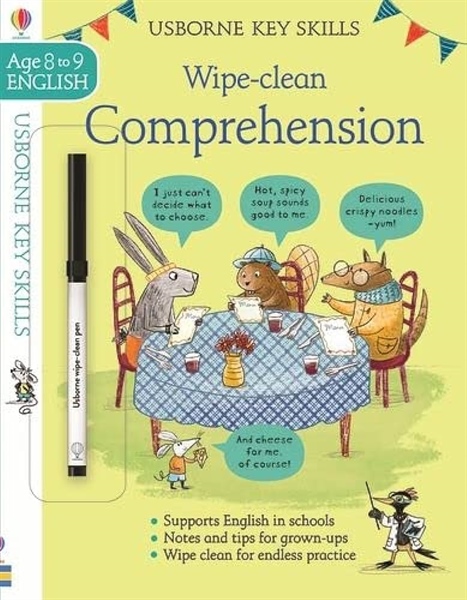 Wipe-Clean Comprehension 8-9 – Cuốn