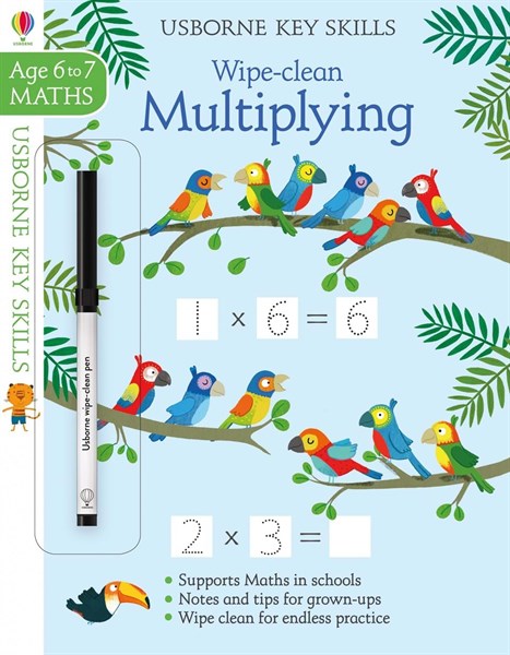 Wipe-clean Multiplying Age 6 to 7 Maths