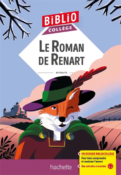 Bibliocollege – T70 – Bibliocollege – Le Roman De Renart, Pierre De Saint Cloud – Cuốn