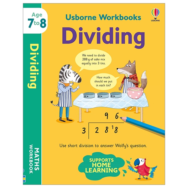Usborne Workbooks Dividing 7-8 – Cuốn