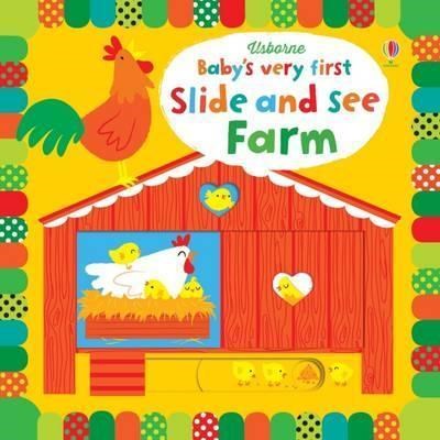Usborne Baby’s very first Slide and See Farm