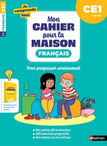Mon Cahier Pour La Maison – Francais Ce1 – Cuốn