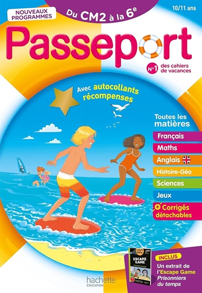 Passeport Toutes Les Matières Du Cm2 À La 6E – Cuốn