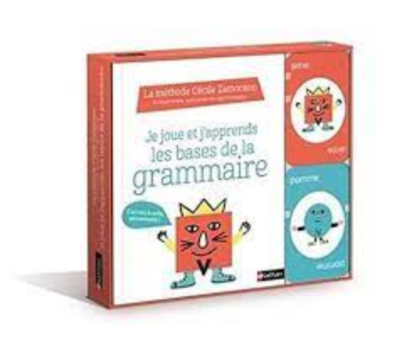 Je Joue Et J’Apprends Les Bases De La Grammaire