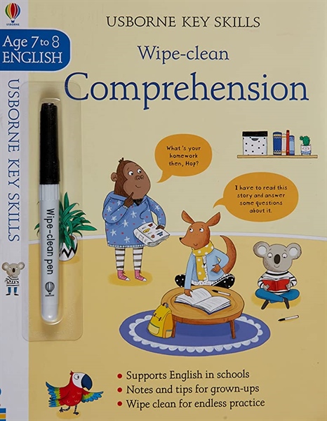 Wipe-Clean Comprehension 7-8 – Cuốn
