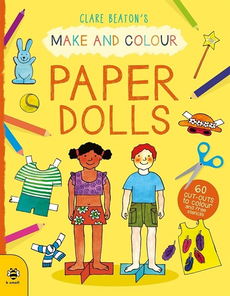 Make And Colour Paper Dolls – Cuốn
