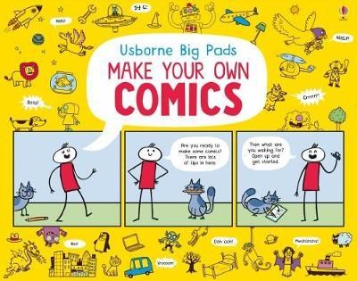 Usborne big pads make your own comic