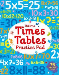 Times tables practice pad