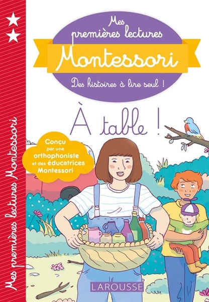 Mes Premieres Lectures Montessori – A Table – Cuốn