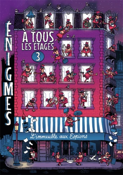 Enigmes A Tous Les Etages T.3, L’Immeuble Aux Espions