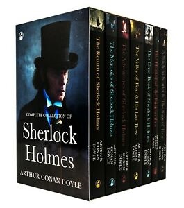 Sherlock Holmes collection 7 books Black