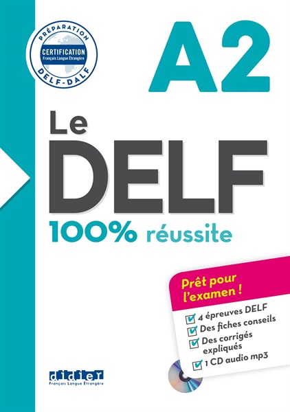 Le Delf – 100% Reussite – A2 – Livre + Cd – Cuốn
