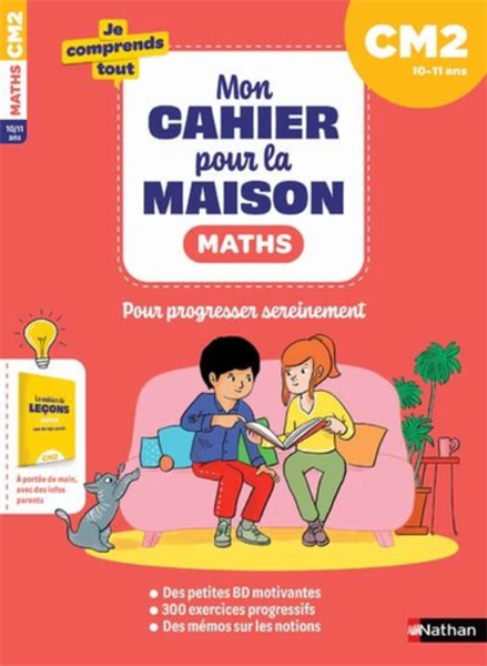 Mon Cahier Pour La Maison – Mathematiques Cm2 – Cuốn