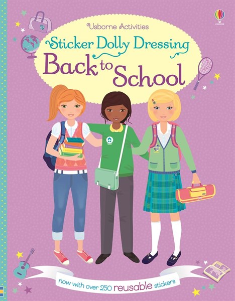 Sticker Dolly Dressing: Back To School