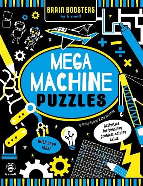 Brain Boosters: Mega Machines Puzzles (Aug) – Cuốn
