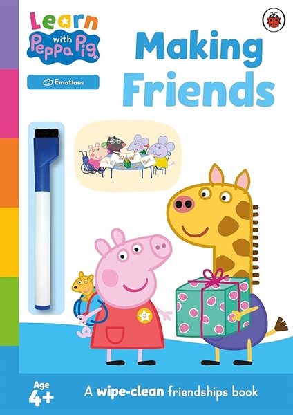 Learn with Peppa: Making Friends – Cuốn