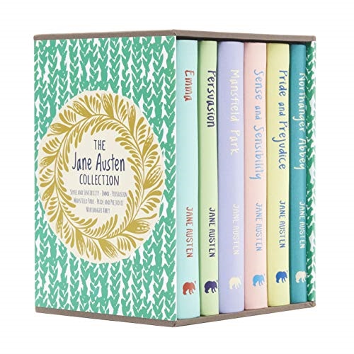 Jane Austen Collection 6 books Green