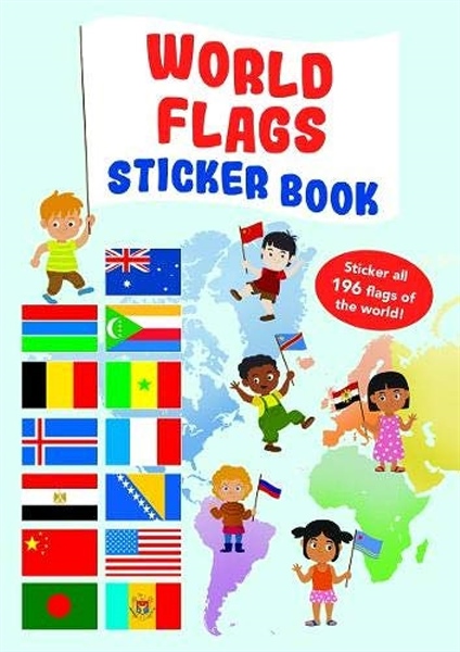 World Flags Sticker Book [Reprint; Resub] (Aug) – Cuốn