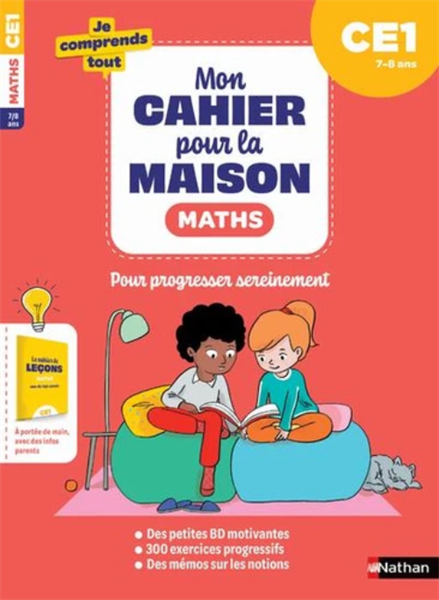 Mon Cahier Pour La Maison – Maths Ce1 – Cuốn