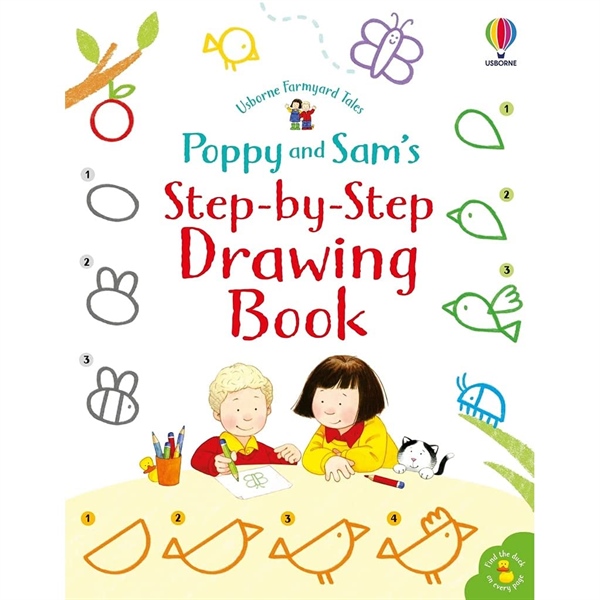 Poppy and Sam’s Step-by-Step Drawing Book