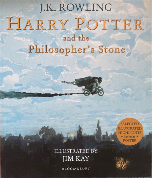 Harry Potter and the Philosopher’s Stone, Illustrated Paperback – Cuốn