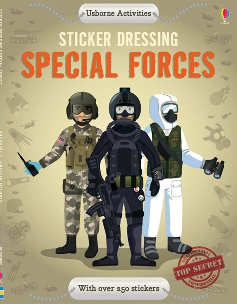 Sticker dressing special forces