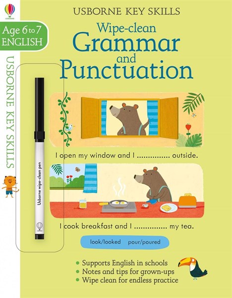 Wipe-Clean Grammar and Punctuation Age 6-7 English